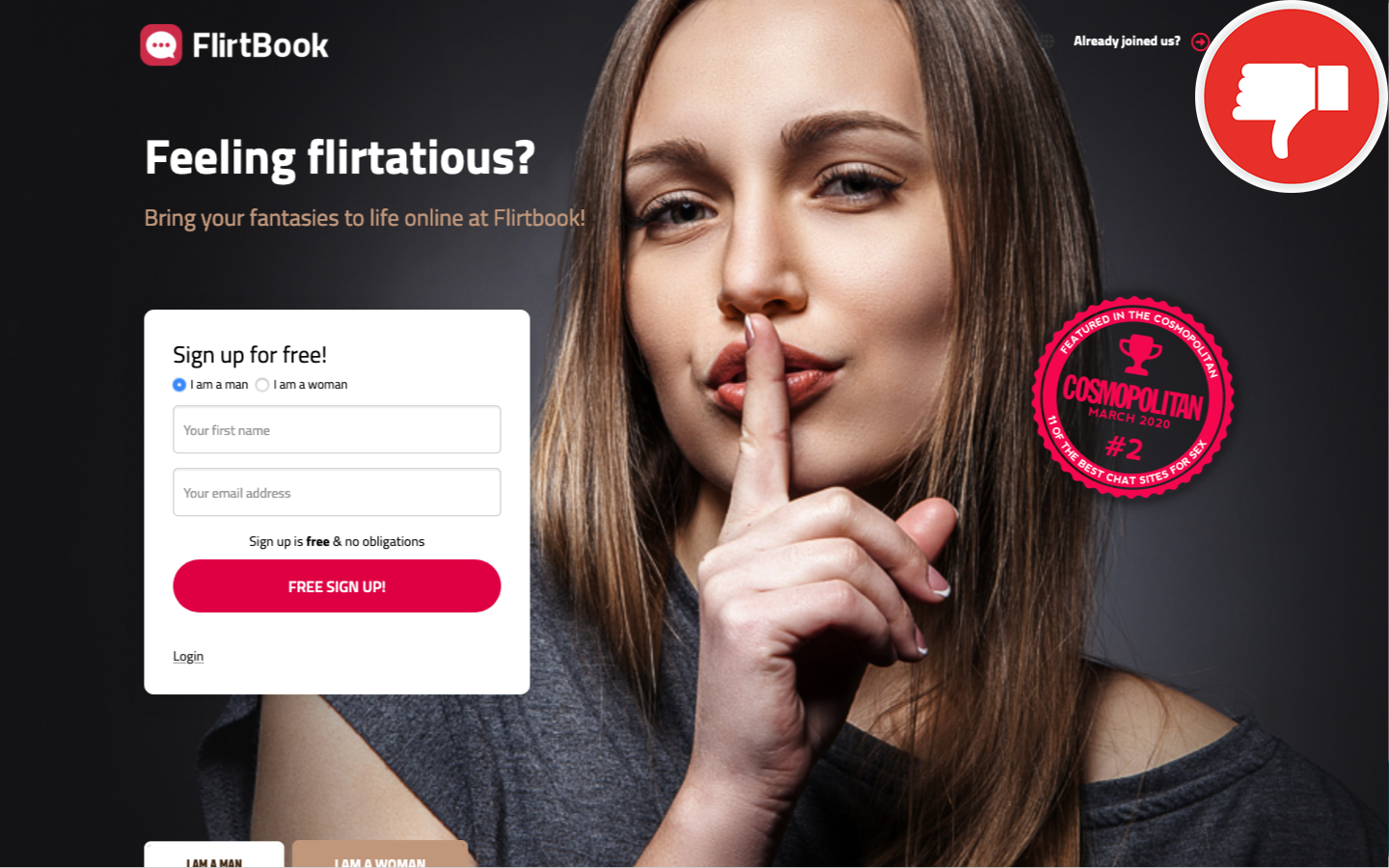 FlirtBook.online review scam