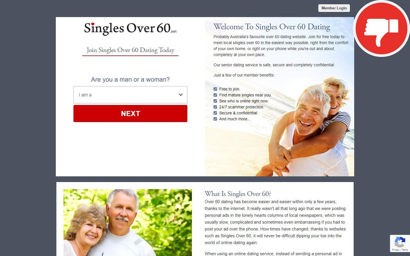 SinglesOver60.net review