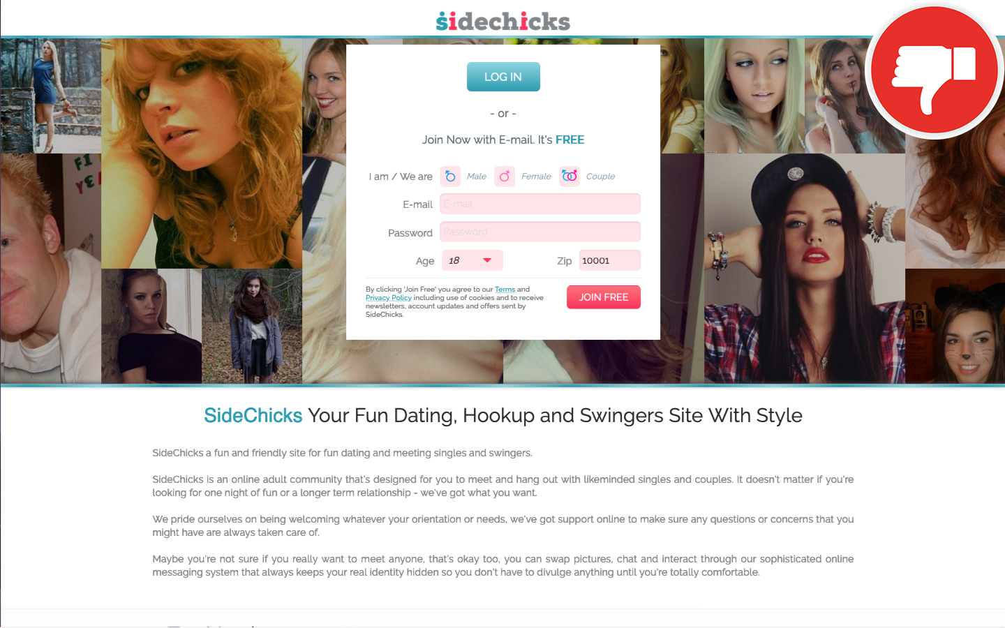 SideChicks.co review Scam