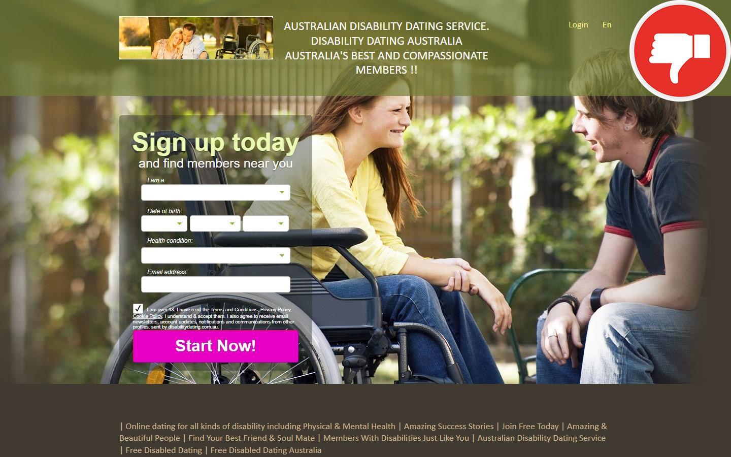 Review DisabilityDating.com.au Scam