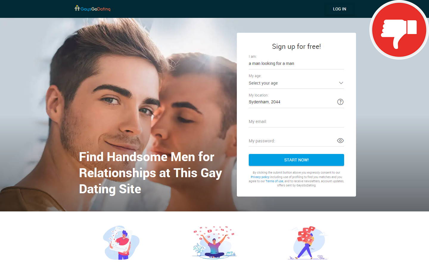 Review GaysGoDating.com Scam