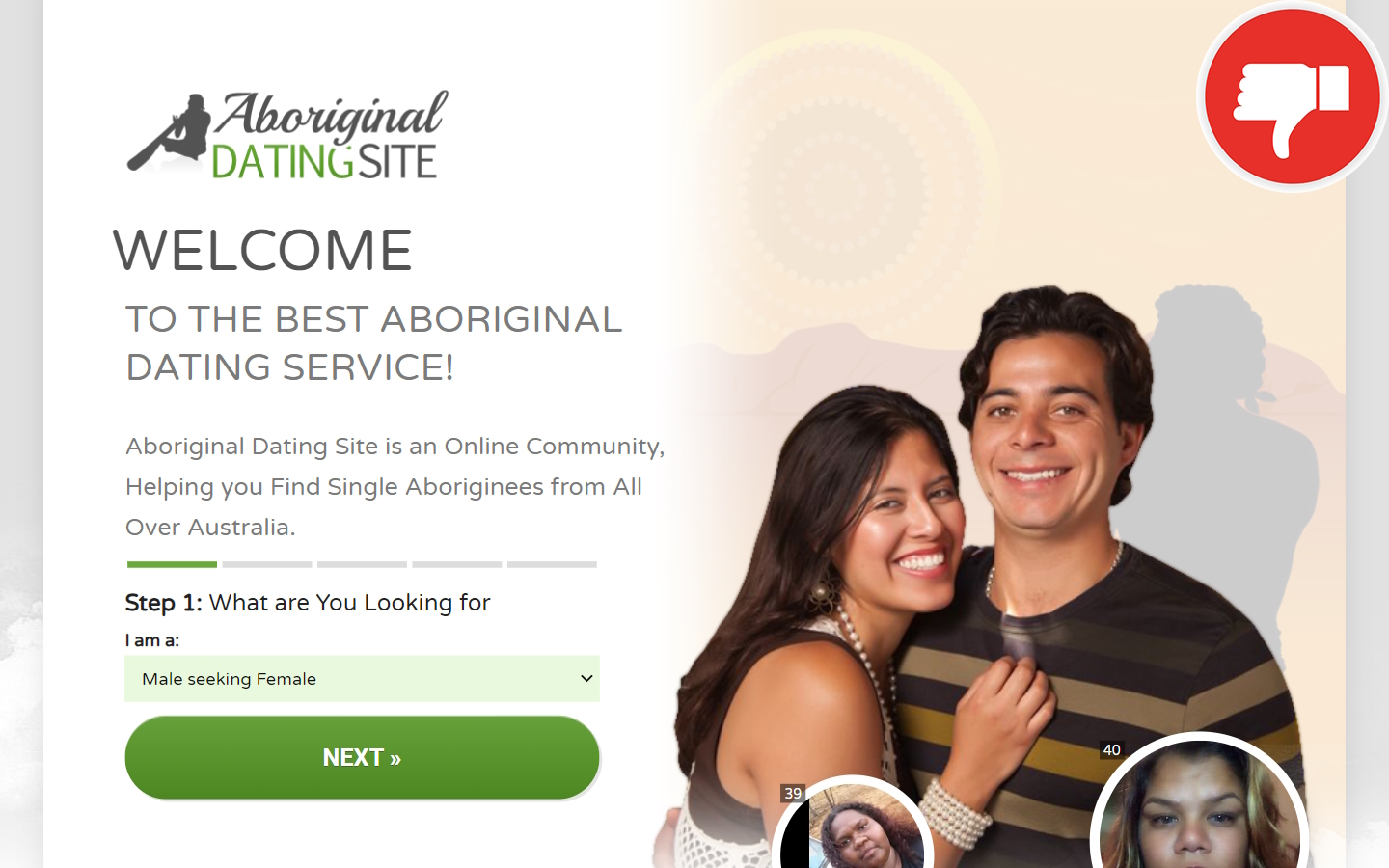 Review AboriginalDatingSite.com.au Scam