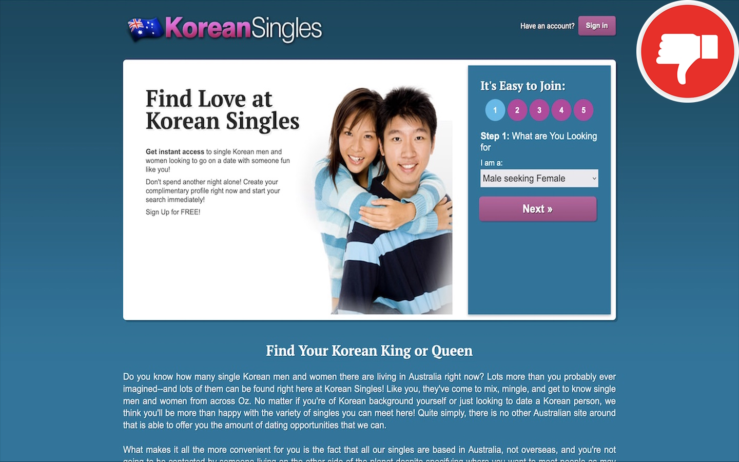 Review KoreanSingles.com.au Scam